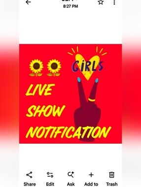 ♥️LIKE LIVE NOTIFICATION